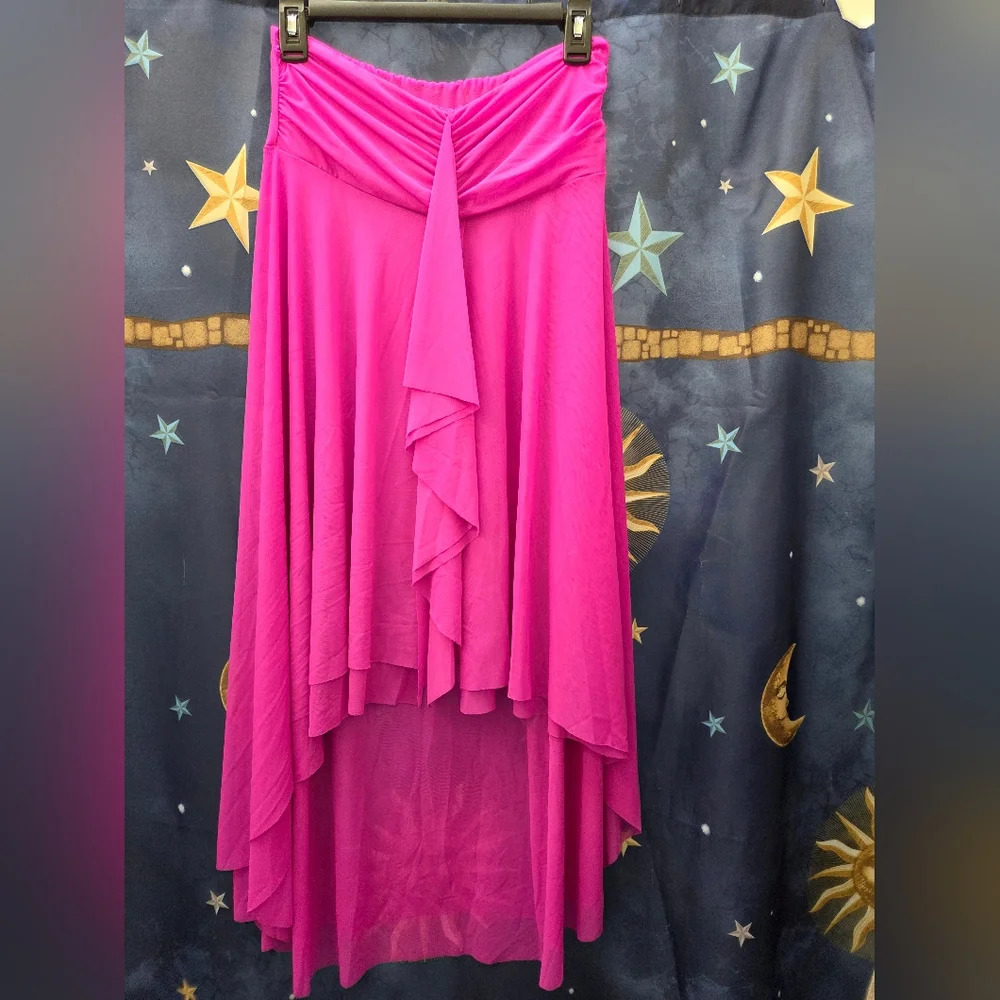 VENUS Vibrant Pink and Purple Strapless Beach Cover Up Bundle Of Two (2) - Picture 4 of 6